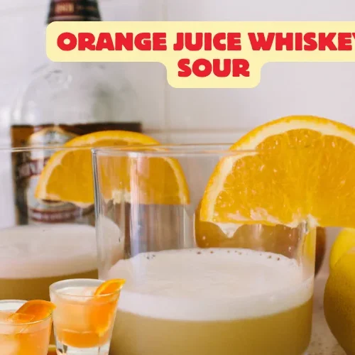 Orange Juice Whiskey Sour