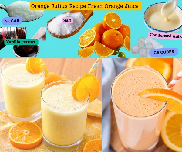 Orange Julius Recipe Fresh Orange Juice