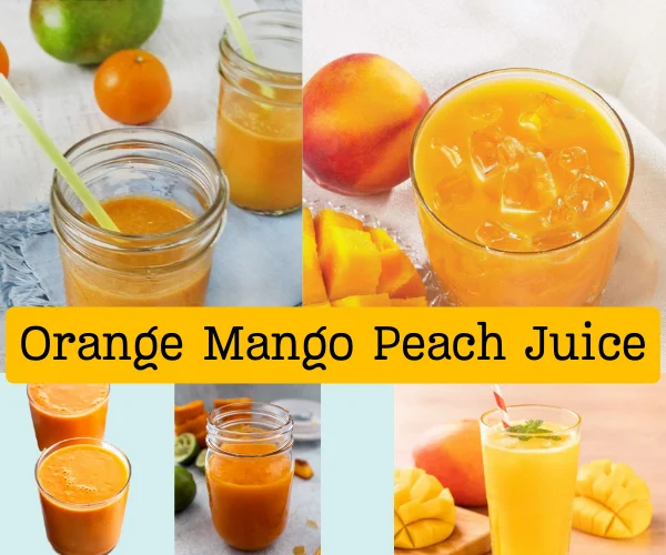 Orange Mango Peach Juice