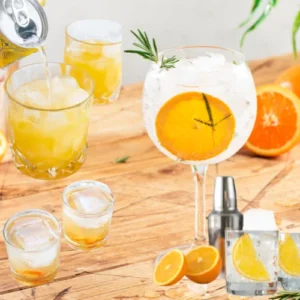 Gin Tonic Orange Juice