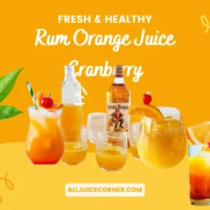 Rum Orange Juice Cranberry