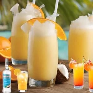 Coconut Rum And Orange Juice Drinks