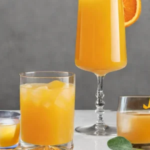 Orange Juice And Bourbon Cocktail