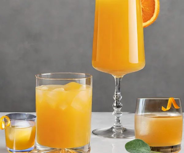 Orange Juice And Bourbon Cocktail