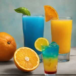 Orange Juice and Blue Curacao