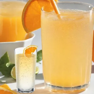 Sparkling Water Orange Juice