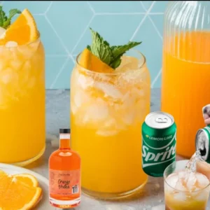 Vodka Sprite Orange Juice