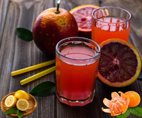 Fresh Blood Orange Juice