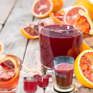 Sparkling Blood Orange Juice