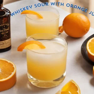 Whiskey Sour With Orange Juice