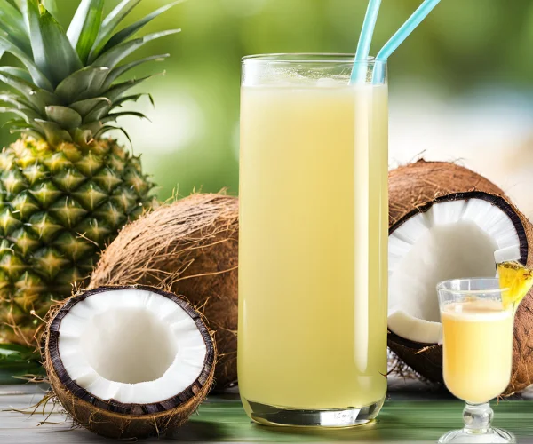 Coconut Water With Pineapple Juice