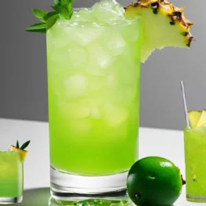 Vodka Midori Pineapple Juice