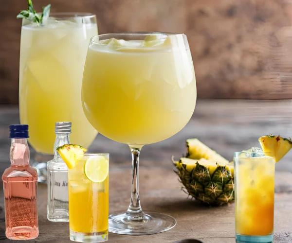 Gin And Pineapple Juice Cocktails