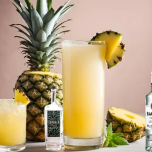 White Rum And Pineapple Juice Drinks