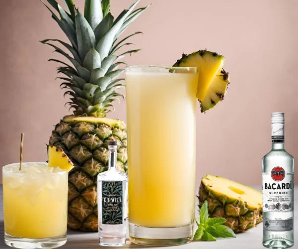 White Rum And Pineapple Juice Drinks