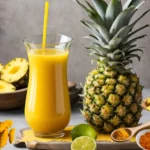 Pineapple And Turmeric Juice