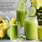 Pineapple Celery Cucumber Juice