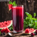 Watermelon Cherry Berry Beet Juice