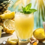 Pineapple Coconut Lemon Ginger Juice