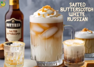 Salted Butterscotch White Russian Fall Cocktail