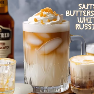 Salted Butterscotch White Russian Fall Cocktail