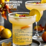Thanksgiving Margarita Recipe