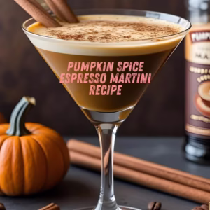pumpkin spice espresso martini recipe