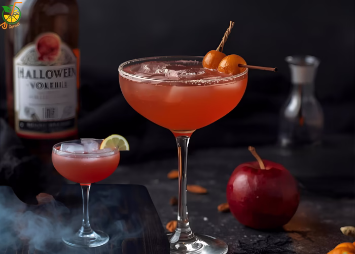 Poisoned Apple Halloween Cocktail Recipe