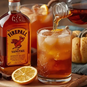 Pumpkin Spice Fireball Sangria