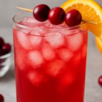 Cranberry Juice and Vodka