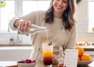 Cranberry Orange Mocktail
