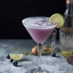 Frostbite Blueberry Martini Cocktail