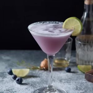 Frostbite Blueberry Martini Cocktail