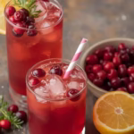 Thanksgiving Cranberry Spritzer