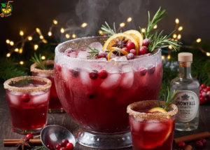 Vodka Winter Punch Cocktail