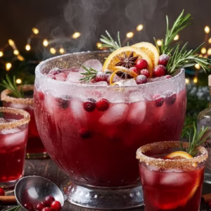 Vodka Winter Punch Cocktail