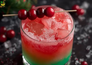 Christmas Slush Mocktail Recipe