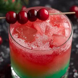 Christmas Slush Mocktail Recipe