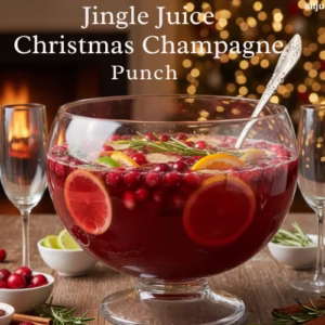 Jingle Juice Christmas Champagne Punch