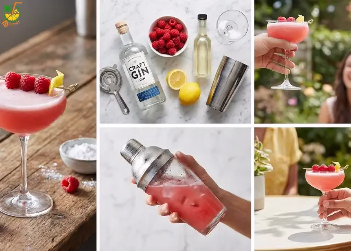Raspberry Gin Sour