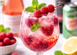 Raspberry Moscato Cocktail