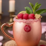 Valentine's Moscow Mule Cocktail