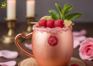Valentine's Moscow Mule Cocktail