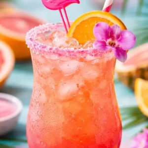 Electric Flamingo Drink