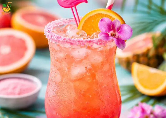 Electric Flamingo Drink