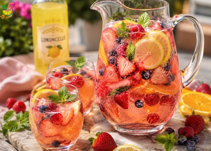Limoncello Rosé Sangria