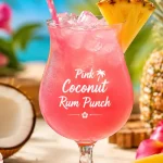 Pink Coconut Rum Punch