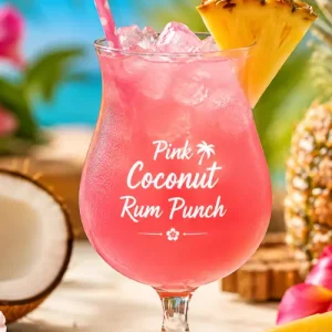 Pink Coconut Rum Punch