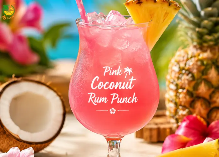 Pink Coconut Rum Punch