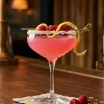 Raspberry Lemon Drop Cocktail